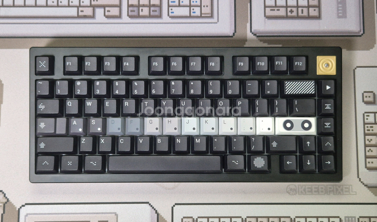 neo75 cu 풀알루 커스텀 키보드 판매합니다--0