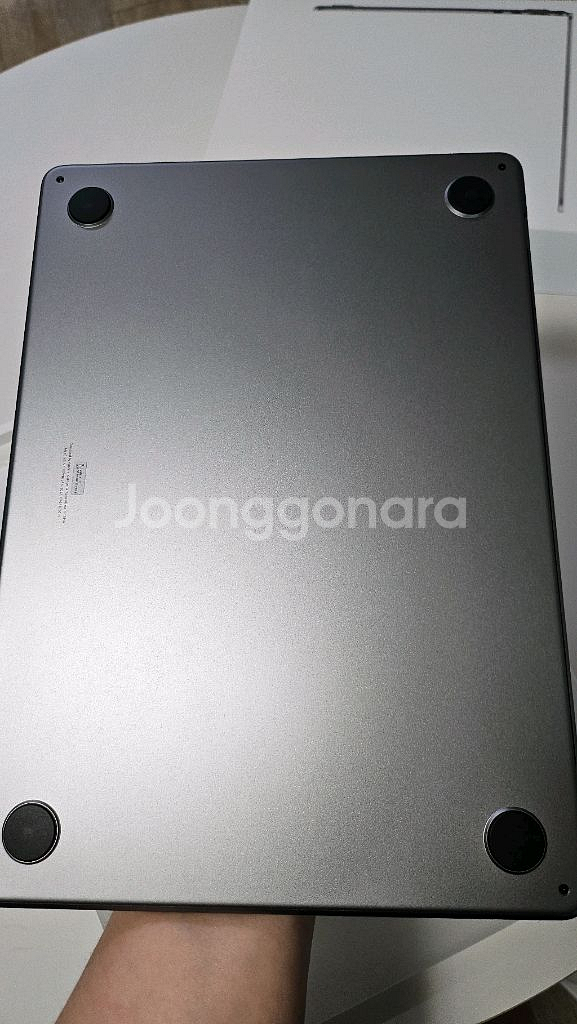 맥북 에어 13 (M3 512GB) 애플케어3년--2