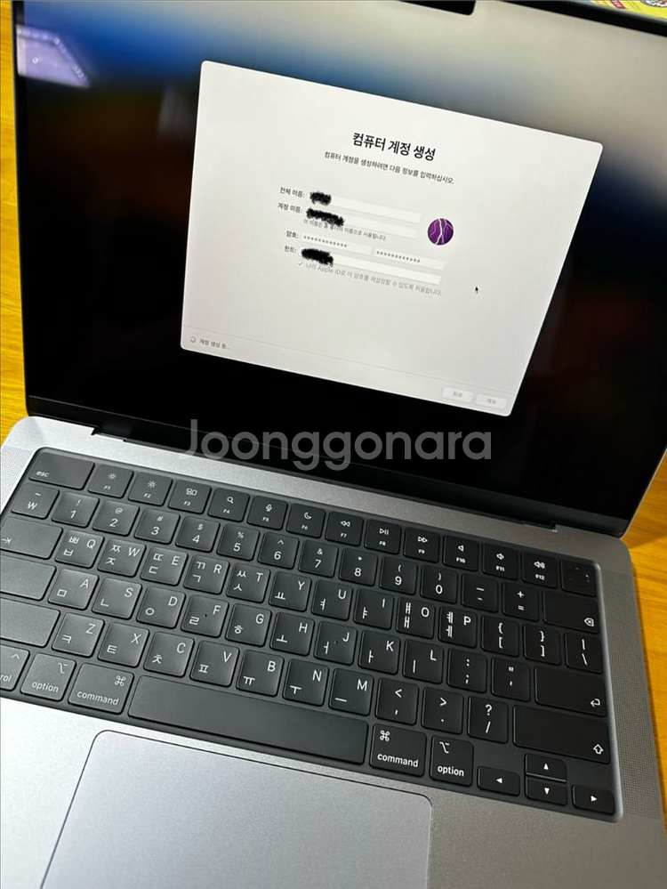 맥북프로14 M3 16GB / 512GB 팝니다--0