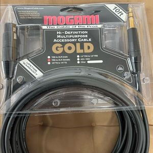 모가미 Gold 오디오 케이블