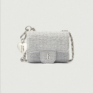 더바넷 Tweed Chain Belt Mini Bag