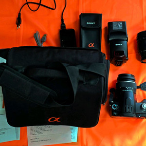 소니 DSLR a230 풀세트+소니후레쉬+탑론 망원렌즈
