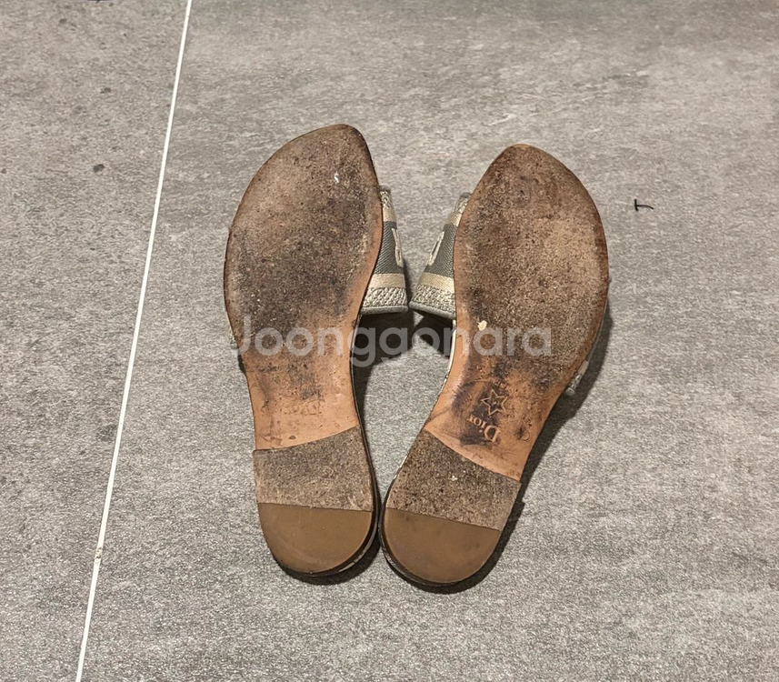 디올슬리퍼35사이즈--1