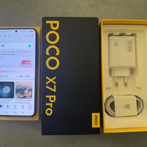 poco x7 12기가 256GB 풀박