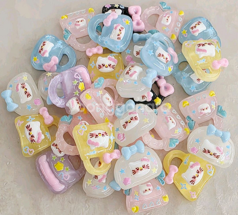 파츠 산리오 핸드백 키티 6종 30개 일괄--0