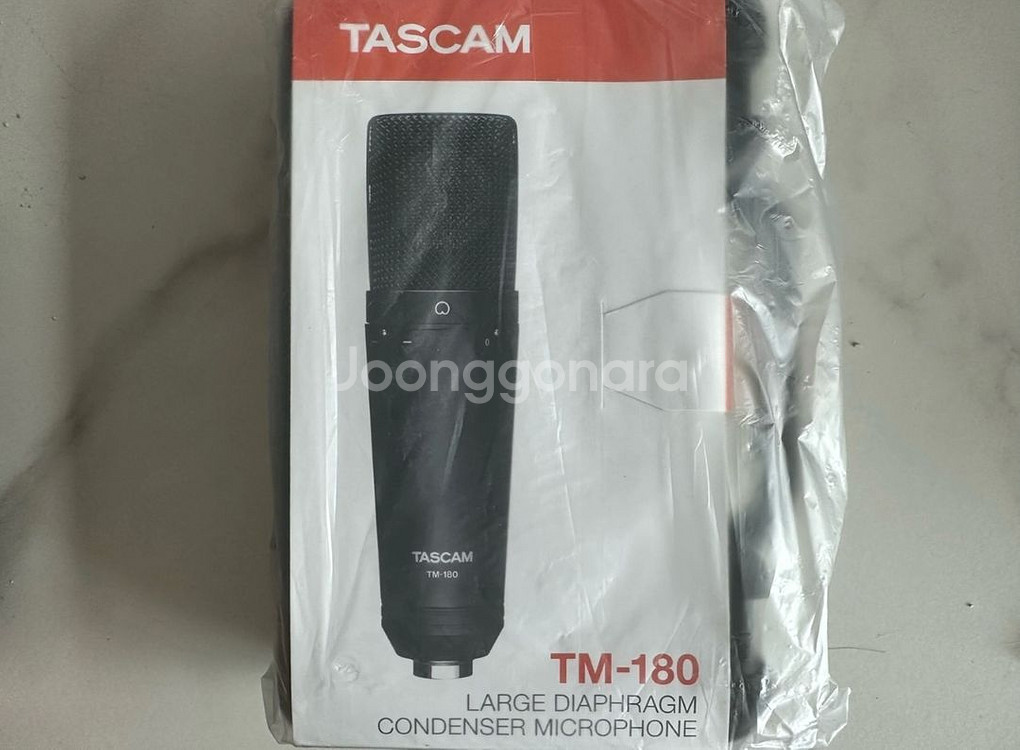 타스캠 TASCAM TM-180 유튜브 및 보컬 녹음용--0