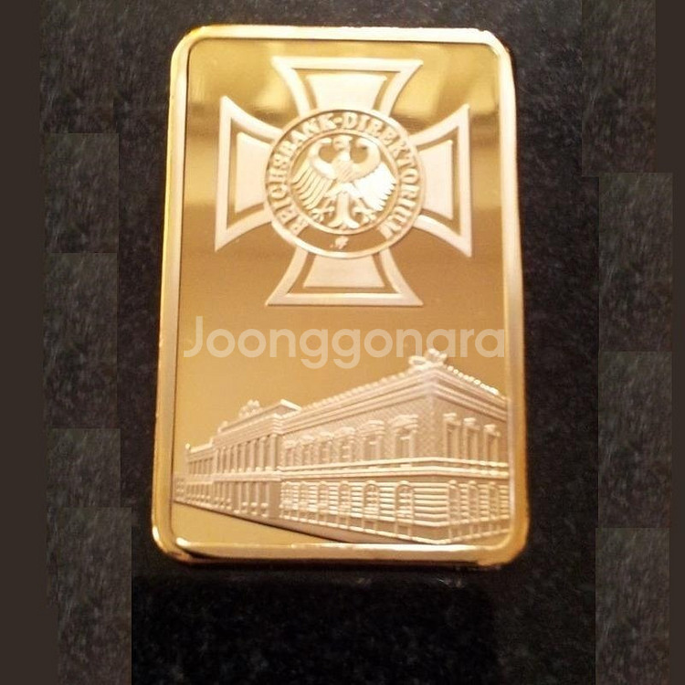 새 24K 독일 GP 1온스 골드바 수집 기념 황금--5