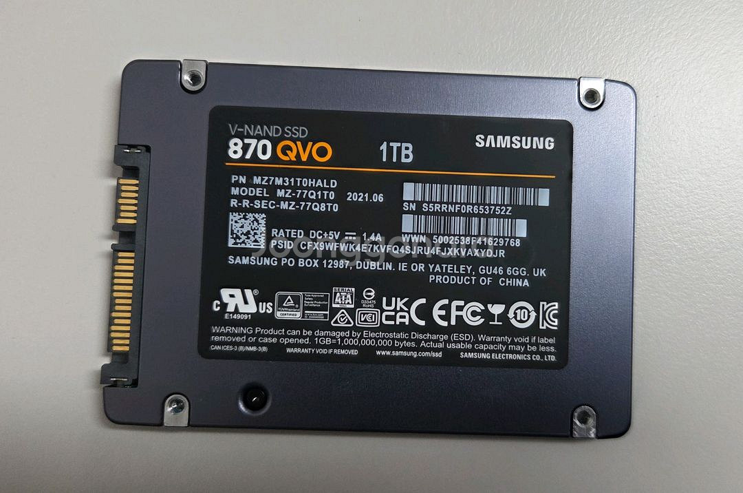 삼성 870 QVO 1TB SSD 10개--0