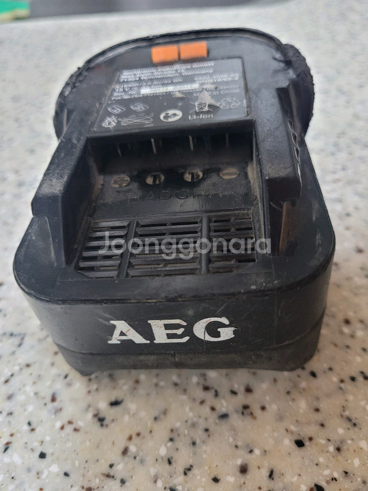 AEG PRO 18V 리튬 밧데리--1