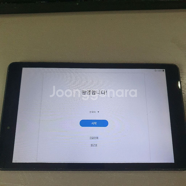삼성 갤럭시 탭A8.0 2019 LTE 부품용 태블렛--0