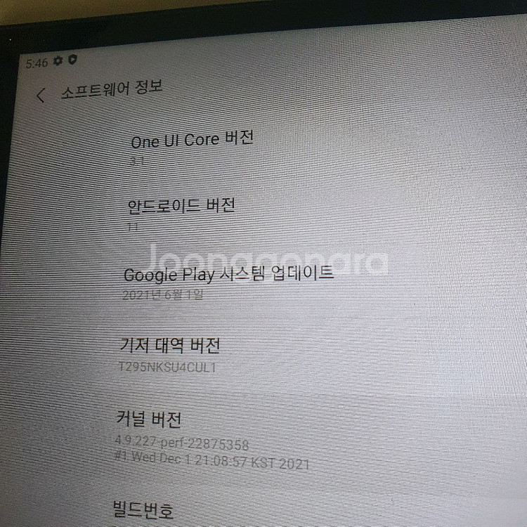 삼성 갤럭시 탭A8.0 2019 LTE 부품용 태블렛--3