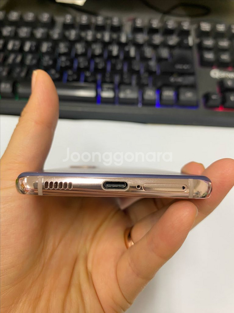 KT 갤럭시S21 퍼플 SSS급 256G 무잔상--6