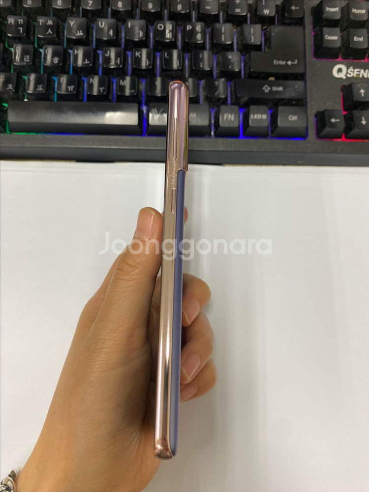 KT 갤럭시S21 퍼플 SSS급 256G 무잔상--5