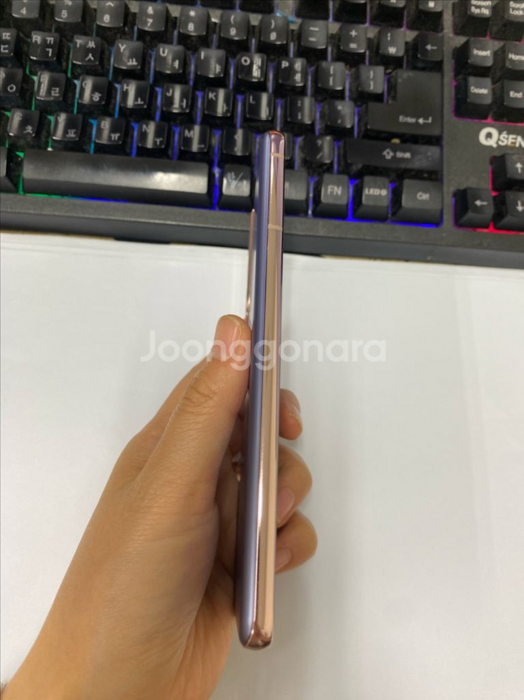 KT 갤럭시S21 퍼플 SSS급 256G 무잔상--4