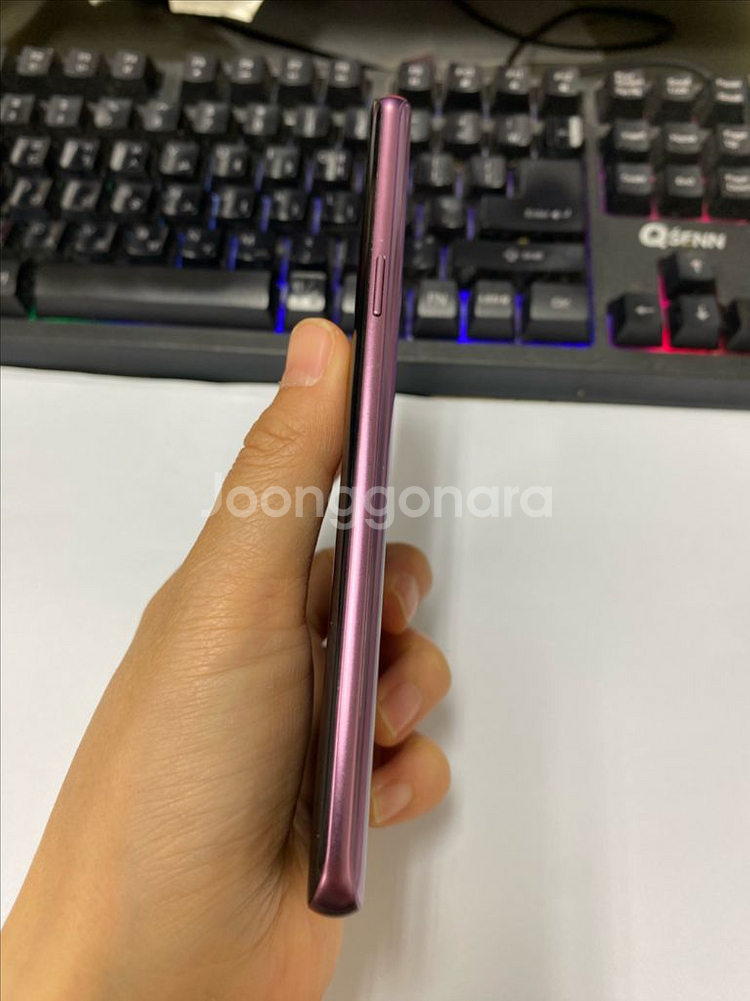 KT 갤럭시S9 퍼플 SSS급 64G 무잔상 선물용--6