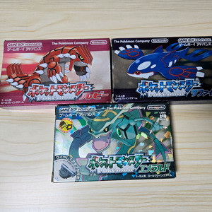 GBA 포켓몬스터 루비, 사파이어, 에메랄드