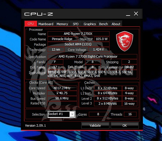 AMD Ryzen 7 2700x--2