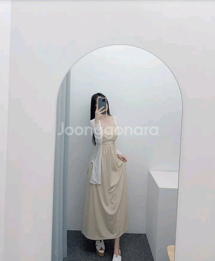 새상품) 탑 맥시 롱 원피스--1