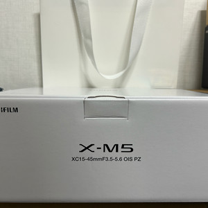 후지필름 X-M5 블랙 렌즈킷, xf27.8