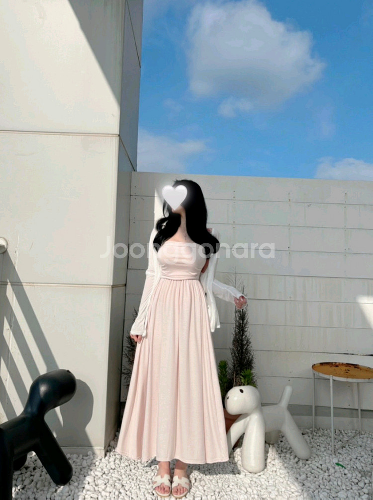 새상품) 탑 맥시 롱 원피스--7