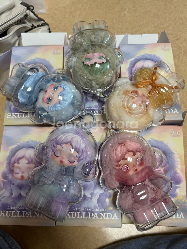 스컬판다 빛의정원 미개봉 장원영키링--2