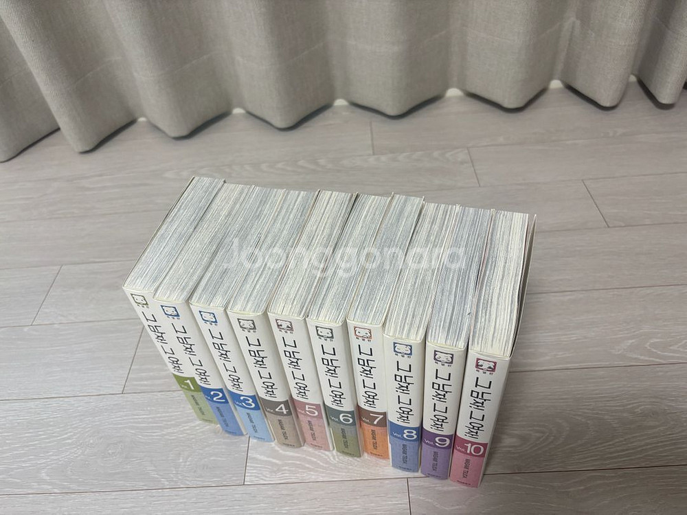소장용 만화책 애장판 그남자그여자 1-10 전권 판매--2