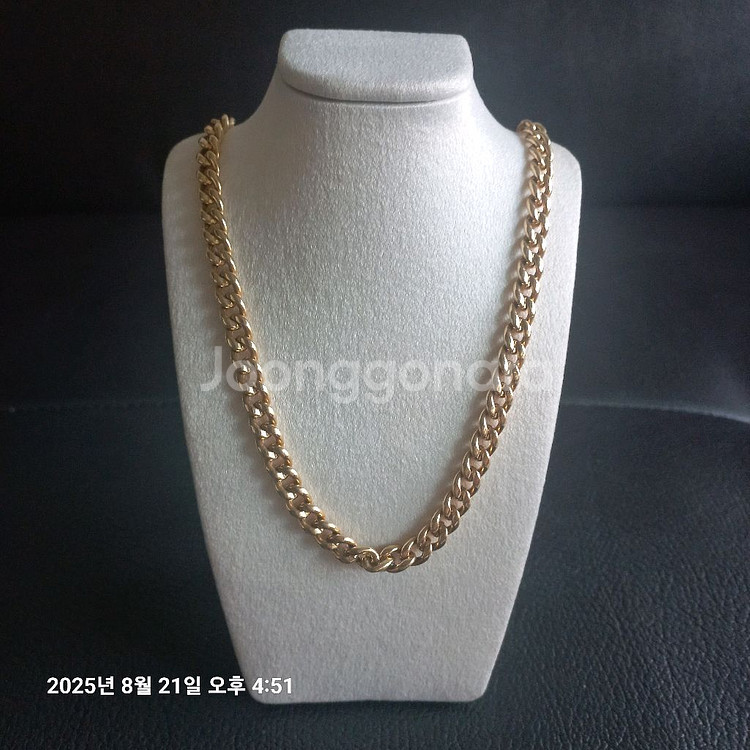 18k 목걸이,18k 금목걸이 8.26돈--0