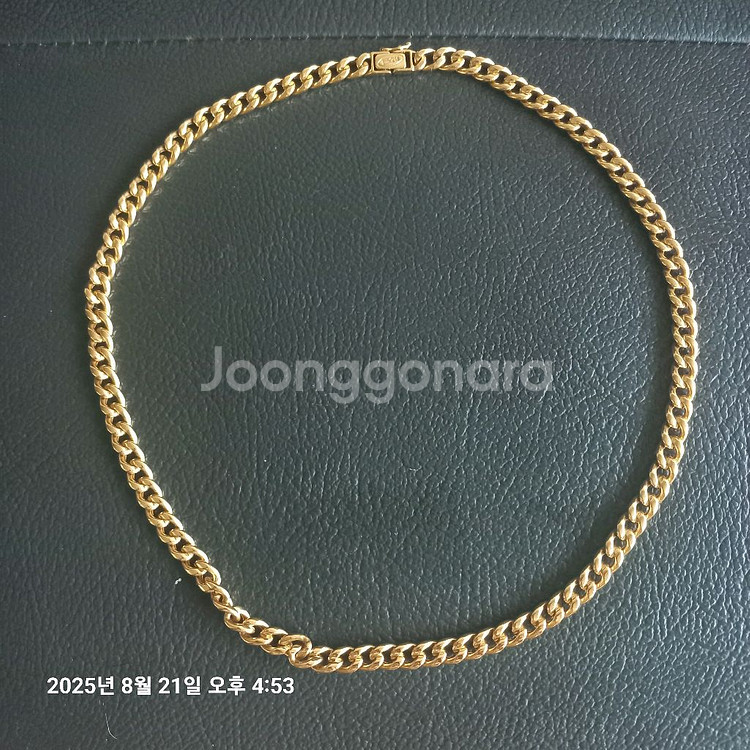 18k 목걸이,18k 금목걸이 8.26돈--5