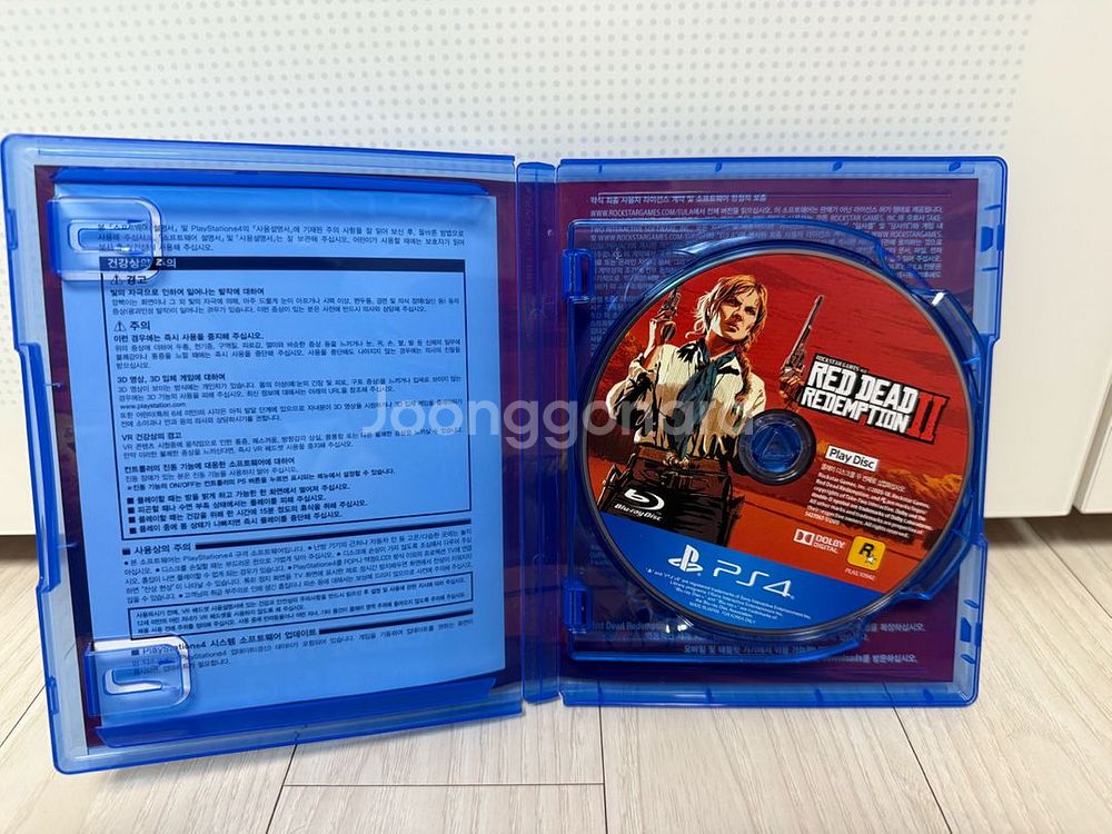 플레이스테션(플스) 레드데드리뎀션2 타이틀(cd)--1