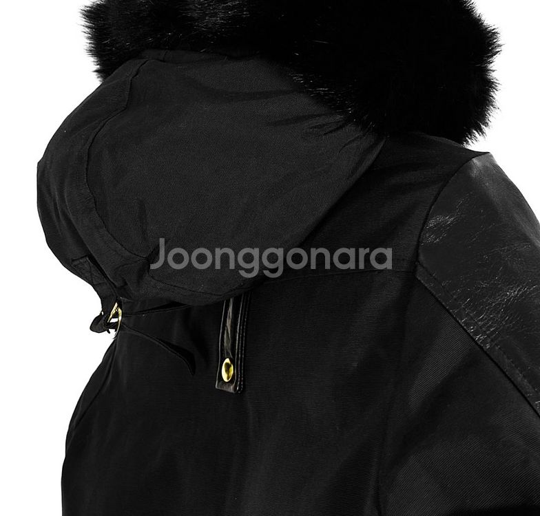 [XS] 무스너클 골드에디션 14K 발라스틱 봄버 패딩--3