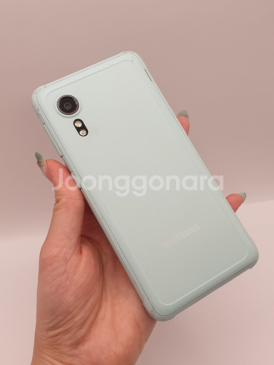 자급제 갤럭시X커버5 (G525N) 민트 64G--8