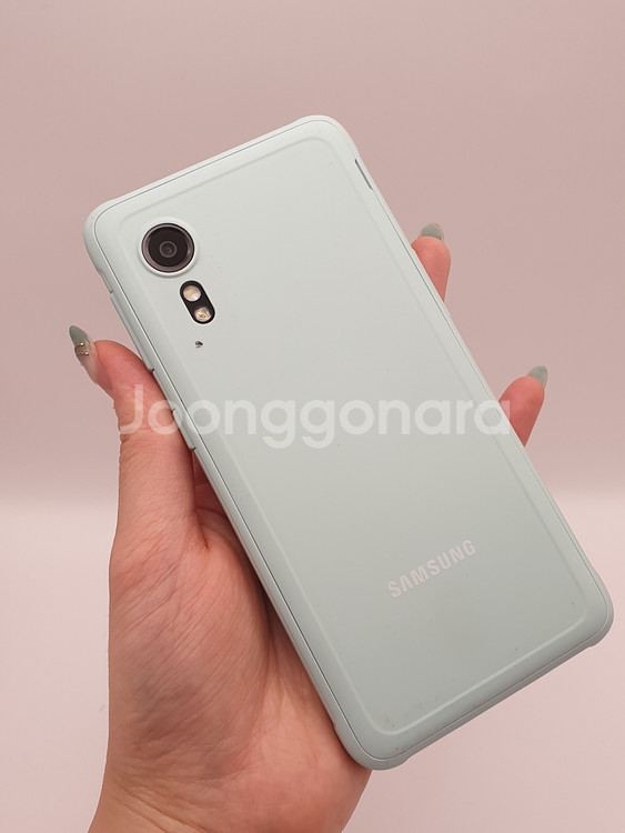 자급제 갤럭시X커버5 (G525N) 민트 64G 판매--5