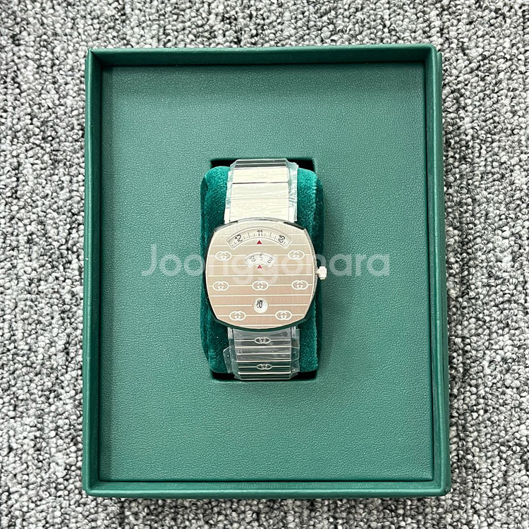 매장판 새상품 구찌 인터로킹 G 그립 시계 38mm--5