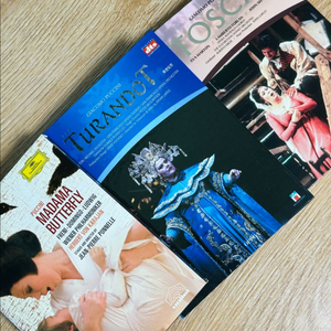 푸치니 오페라 DVD 3종 세트