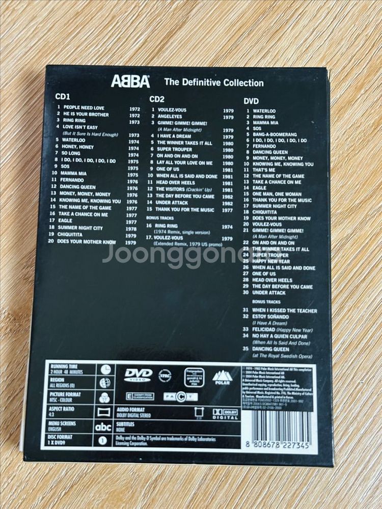 ABBA The Definitive Collection--1