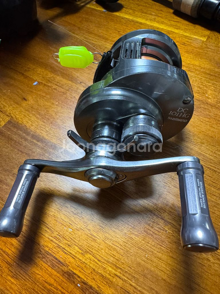 시마노 콘퀘스트 DC 101HG 은콩 좌핸--0