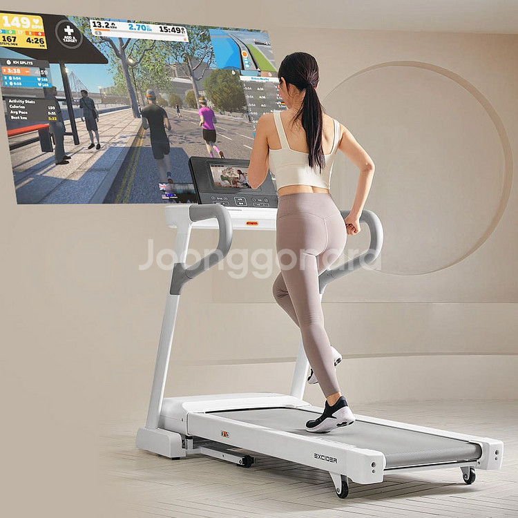 엑사이더 런닝머신 ZS3000 즈위프트 스마트 리얼게임--1
