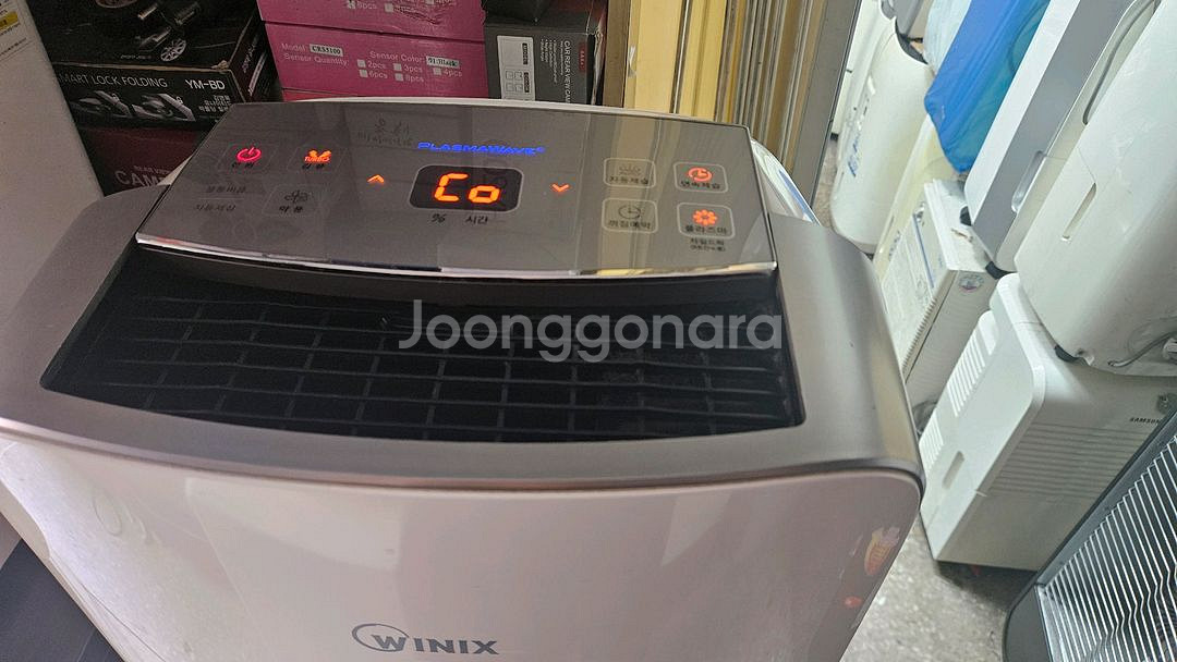 위닉스 플라즈마웨이브고급 제습기 16리터 고장재품--3