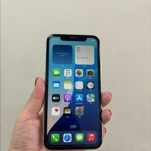 (부산중고폰)아이폰XR 화이트 128기가 판매해요