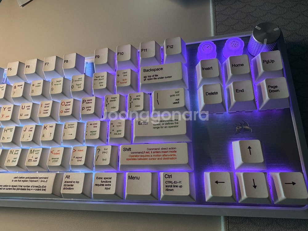 k70 max tkl 래피드트리거 화이트 mgx 키보드--4