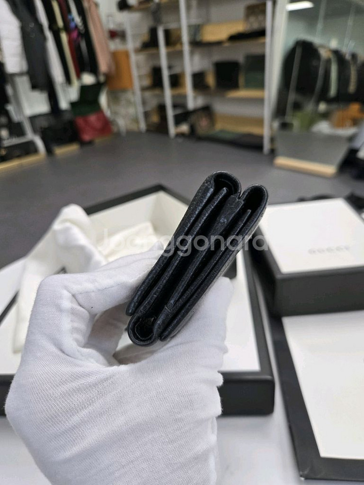 [A급컨디션]구찌 gg 마몽 삼단지갑--2