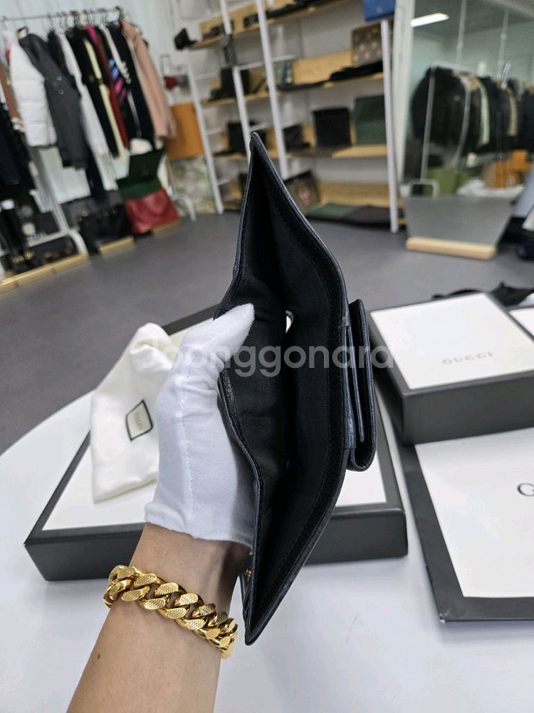 [A급컨디션]구찌 gg 마몽 삼단지갑--5