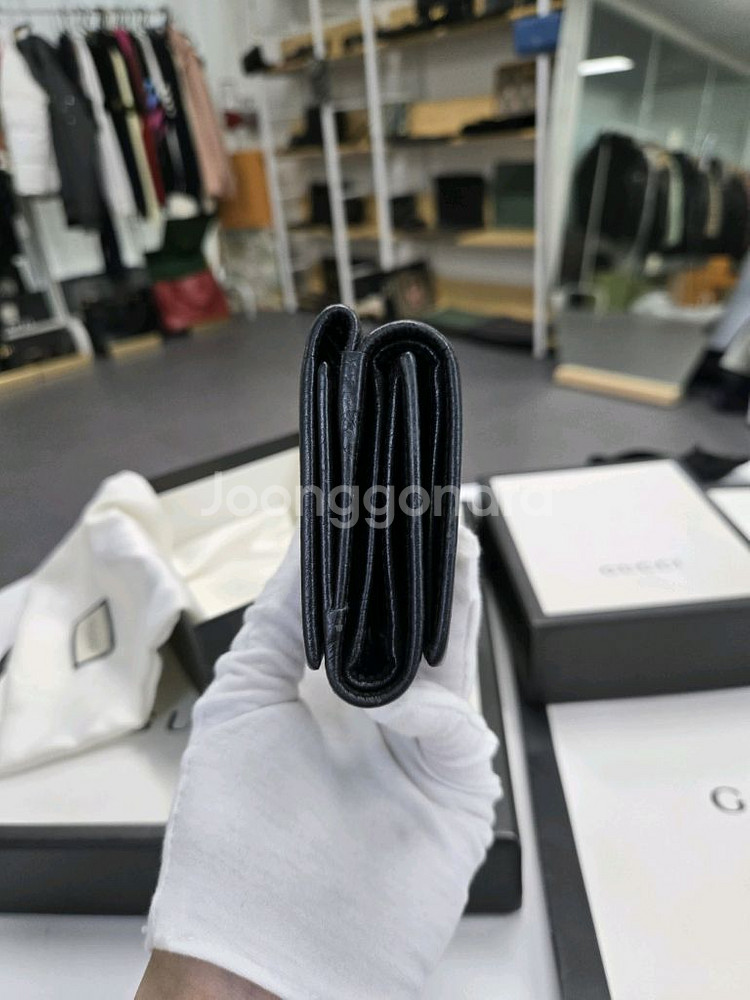 [A급컨디션]구찌 gg 마몽 삼단지갑--3