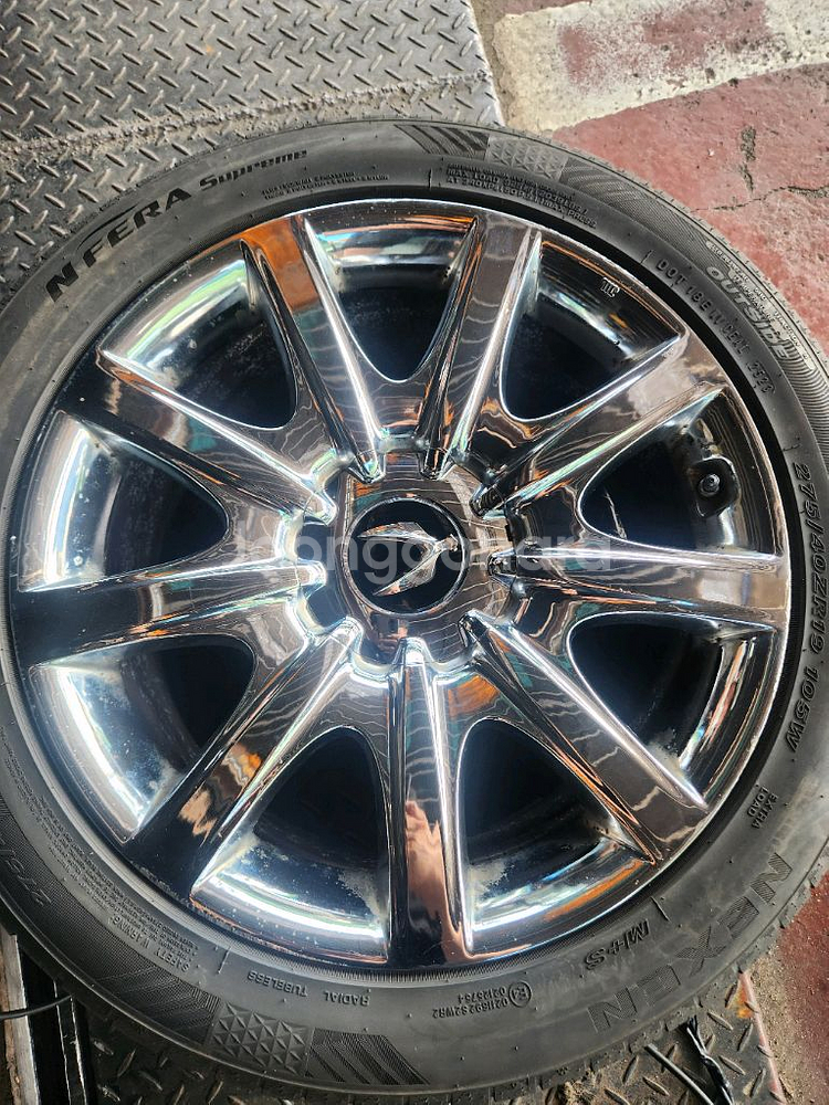 19인치 에쿠스VI휠타이어 판매--0