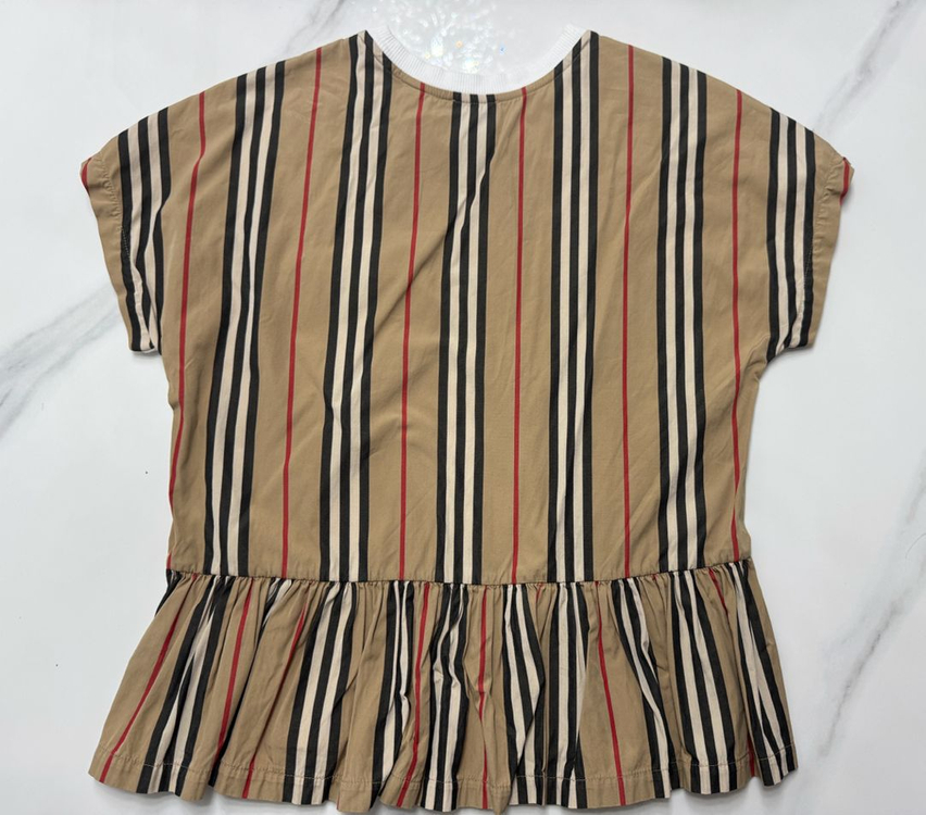 버버리키즈 버버리칠드런 반팔 블라우스 반팔티 12y 이미지