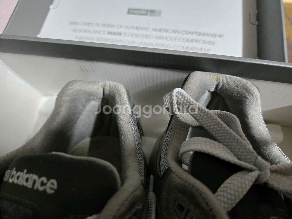 뉴발란스 992 그레이 285 10.5D 275 280--6