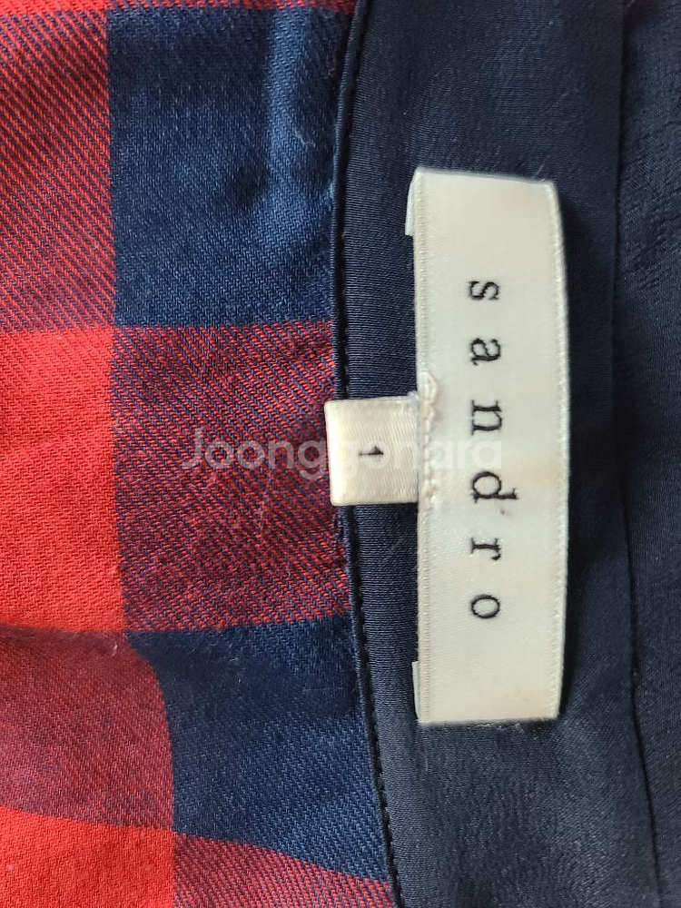 산드로(sandro) 카라티 셔츠 1 size--3