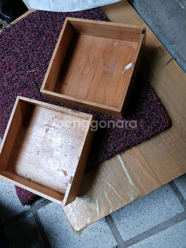 작은 수납함 2개--0
