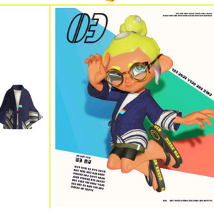 스플래툰 오비츠 인디고 보스 아우터 의상 풀셋 판매합니