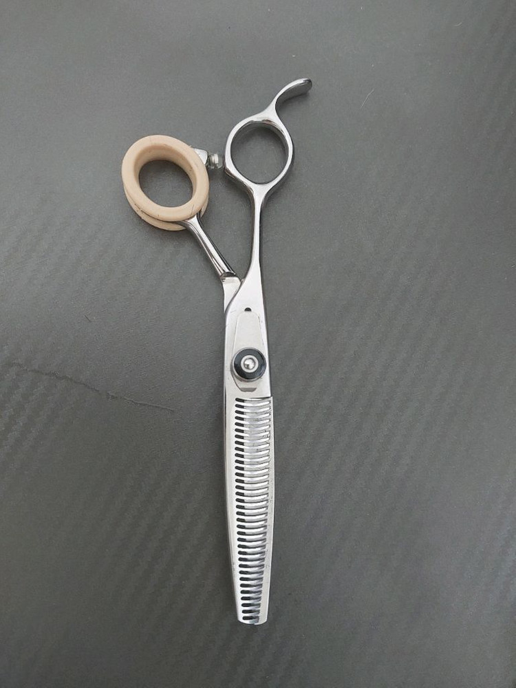 왼손잡이 이용가위 세트 (7인치 장가위,틴닝가위) 이미지